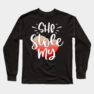 She Stole My Heart Long Sleeve T-Shirt